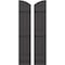 Ekena Millwork Americraft 3-Board (3 Batten) Wood Joined Board-n-Batten Shutters w/Ellipt Top, ARW401BE311X77SMH, PR ARW401BE311X77SMH - alternate 1